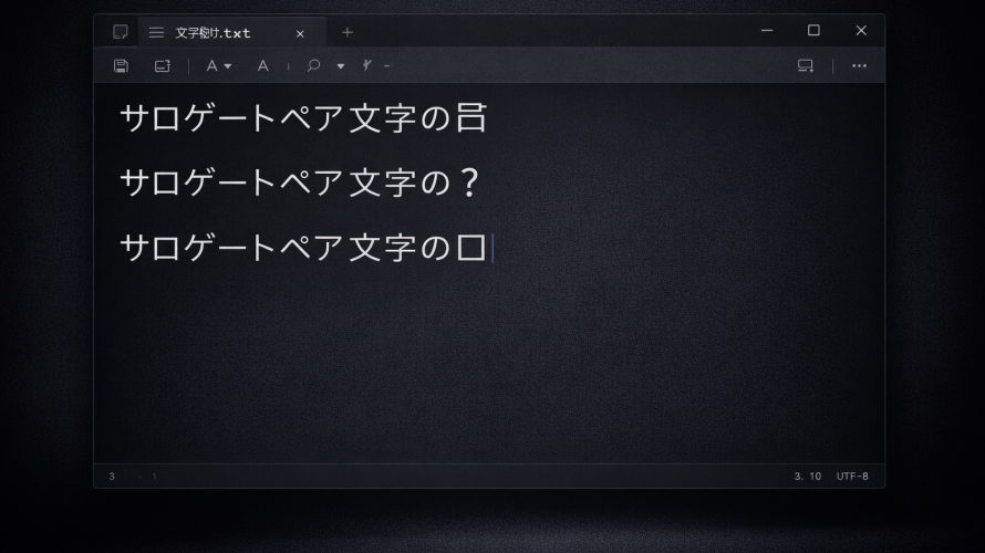 氏名で文字化け？「𠮷野家の𠮷」などサロゲートペア文字の基礎と対処